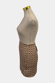 Luck & Trouble Brown Skirt