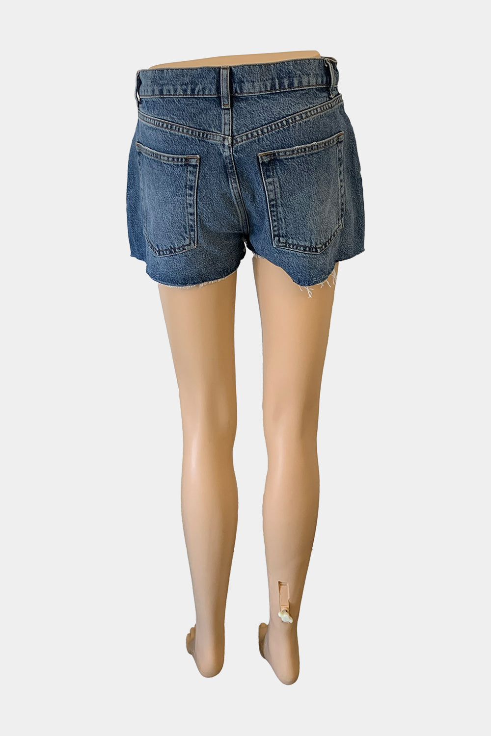 REFORMATION Blue Shorts