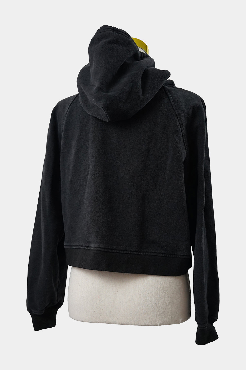 Sir The Label Black Cropped Hoodie