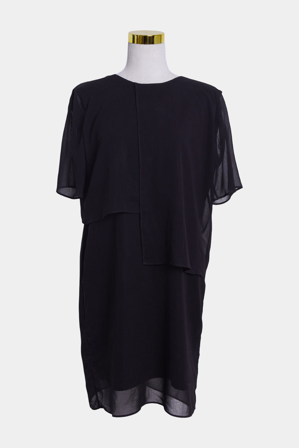 Life With Bird Black Panel Detail Shift Dress