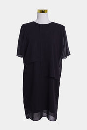 Life With Bird Black Panel Detail Shift Dress