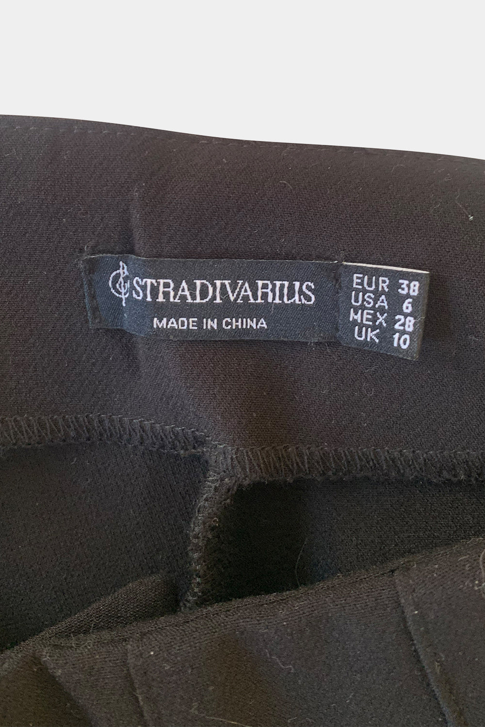 STRADIVARIUS Black Trousers