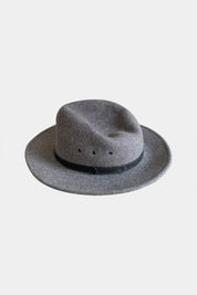 Billy Bones Club Grey Fedora Hat