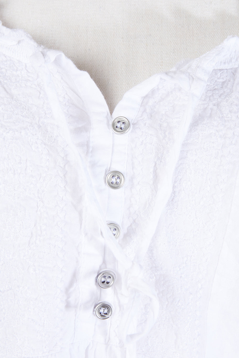 MILLERS White Broderie Insert Blouse