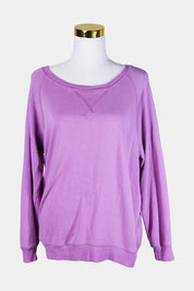 BONDS Purple Long Sleeve Sweater