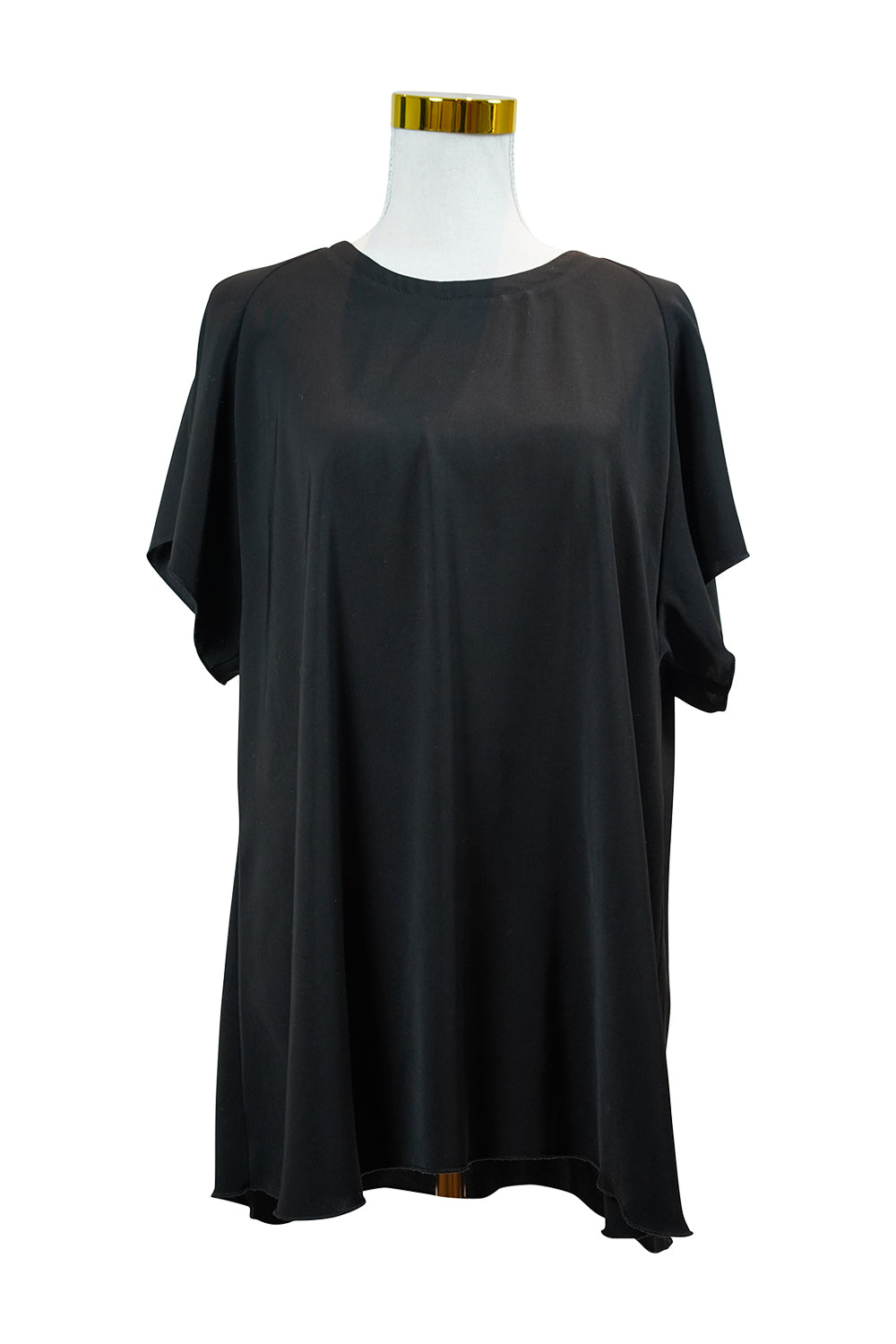 Maestro Fashion Black T-Shirt Blouse