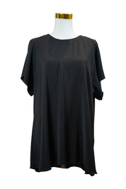 Maestro Fashion Black T-Shirt Blouse