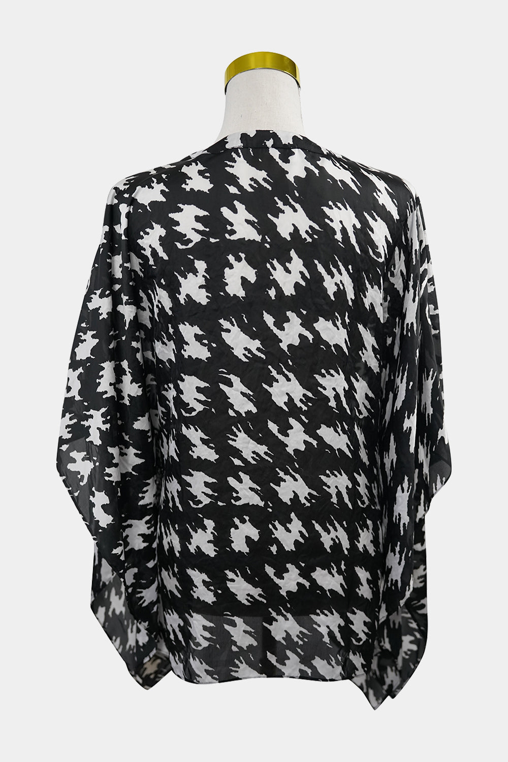 Michael Kors Black, White Cover Up Top