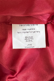 Veronika Maine Red Magenta Top