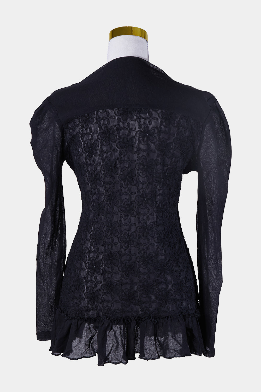 Moss And Spy Black Long Sleeve Dress