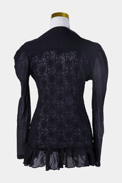 Moss And Spy Black Long Sleeve Dress