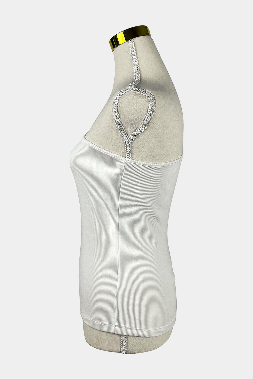 WITCHERY White One Shoulder Tank