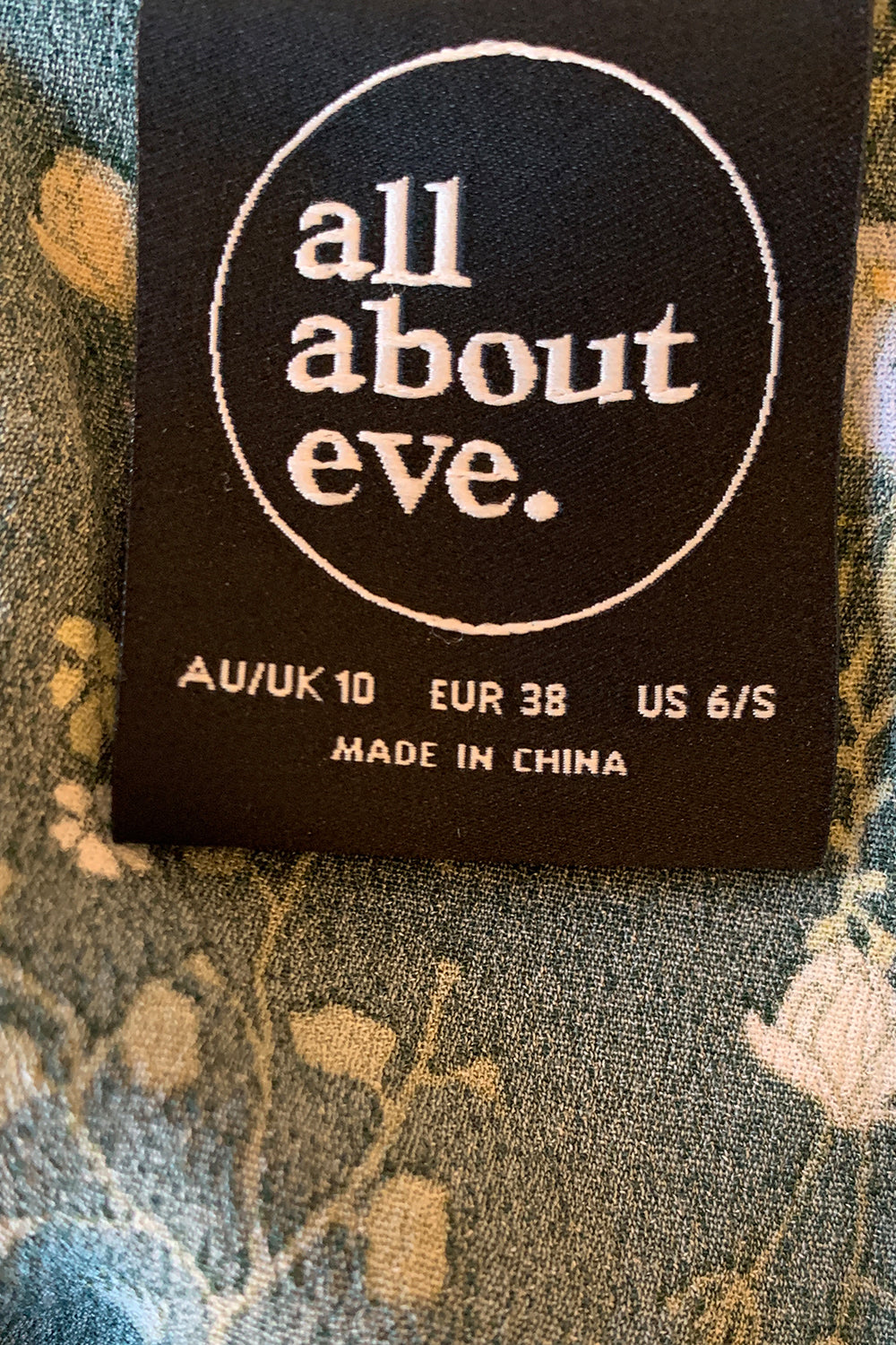 All About Eve Green Dress