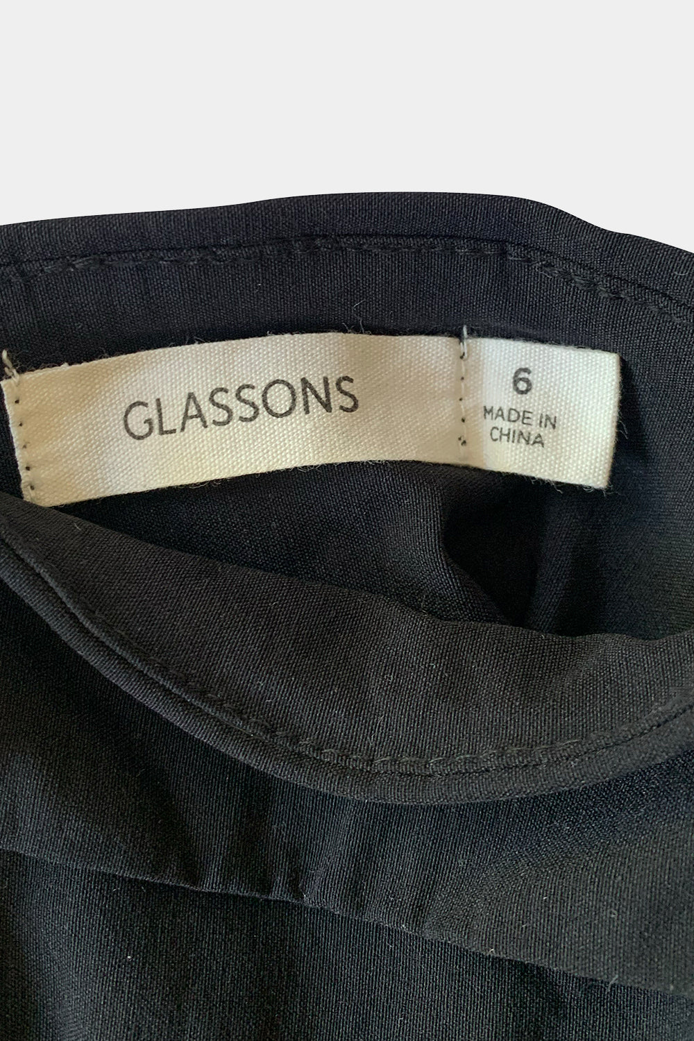 GLASSONS Black Corset