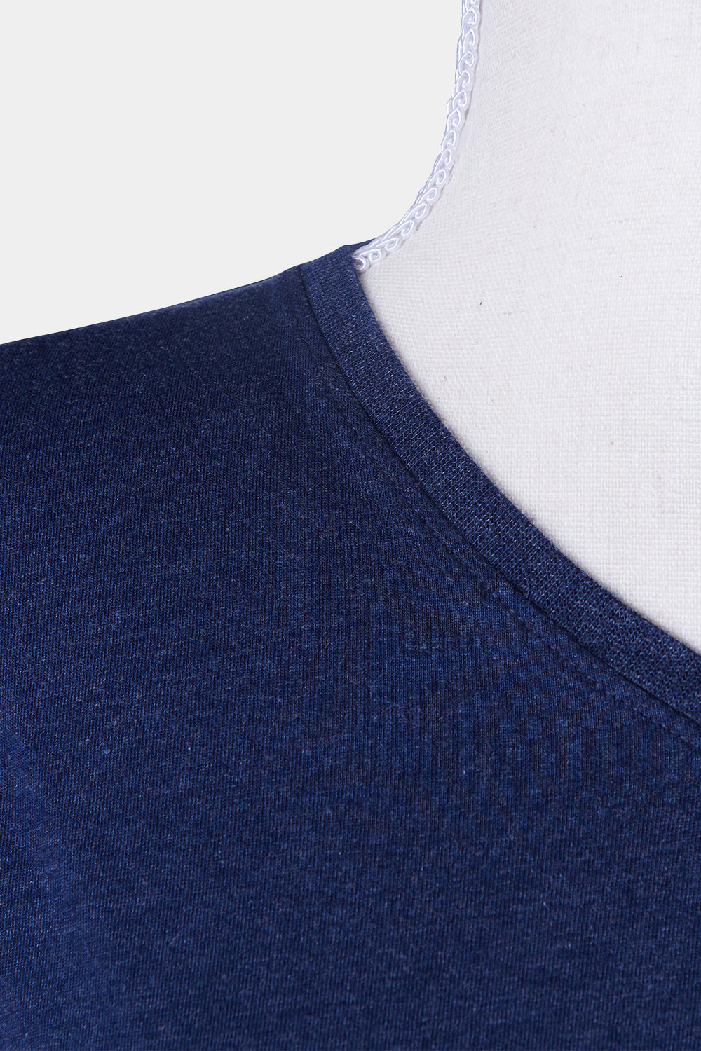 Brilliant Basics Navy V Neck Tee