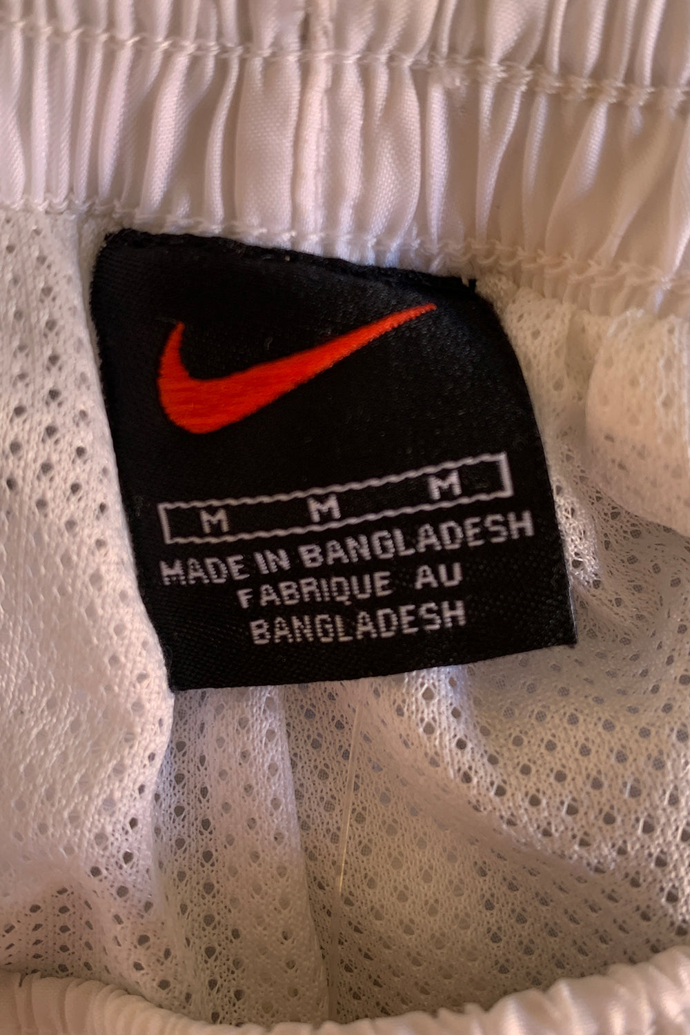 NIKE White Sports Pants