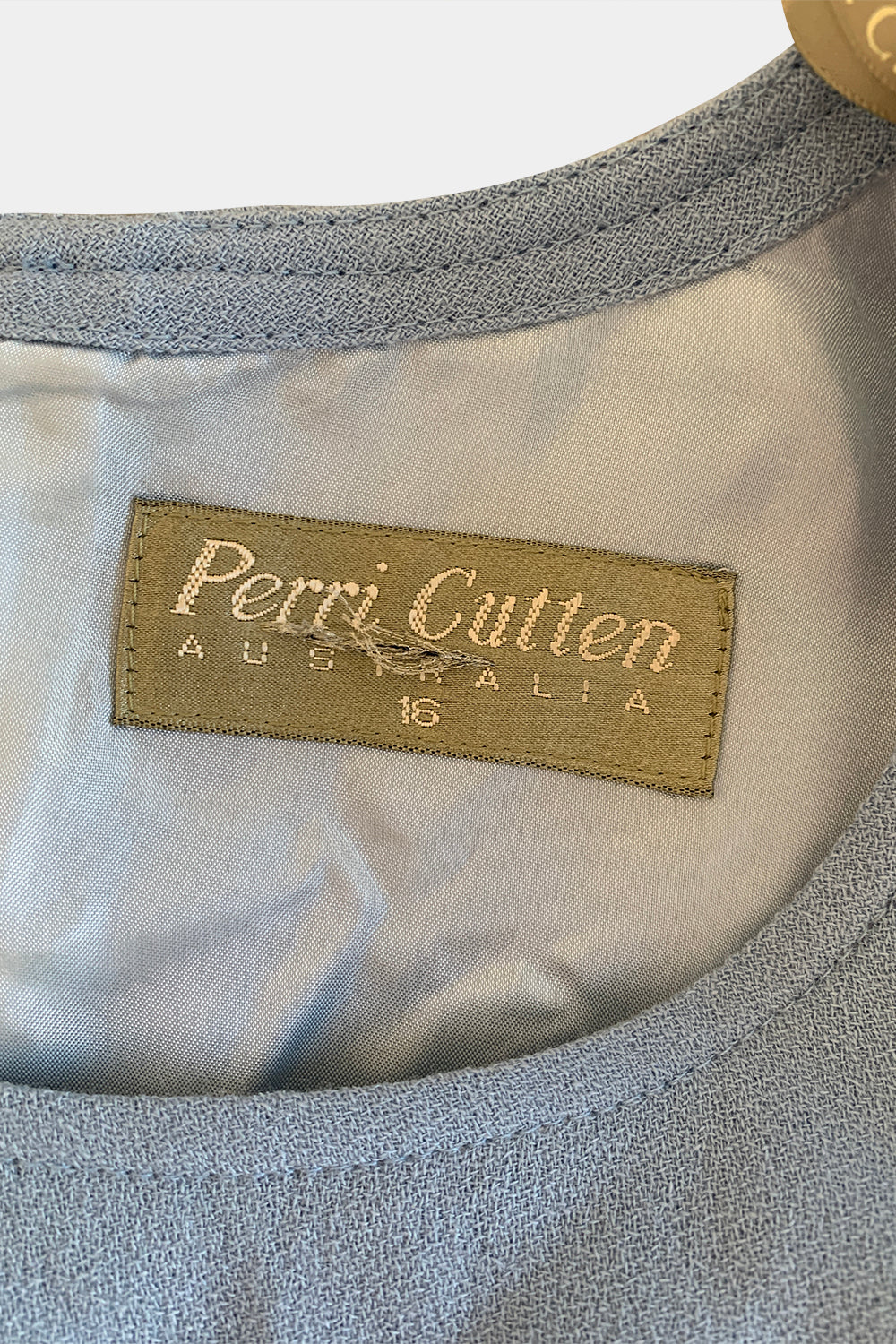 Perri Cutten Blue Dress