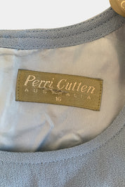 Perri Cutten Blue Dress