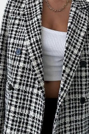 One Two Melbourne Black, White Coat