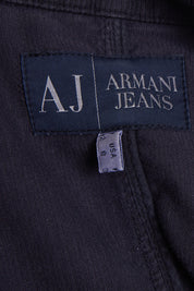 Armani Jeans Navy Corduroy Double Breasted Jacket