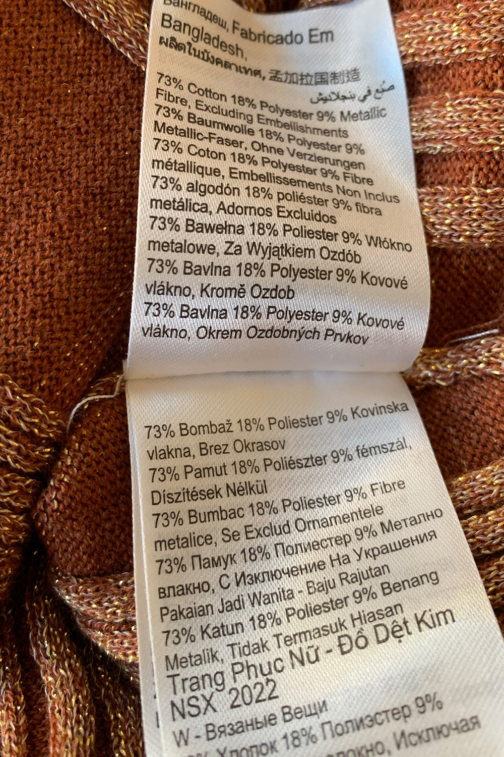 Cotton On Bronze Top