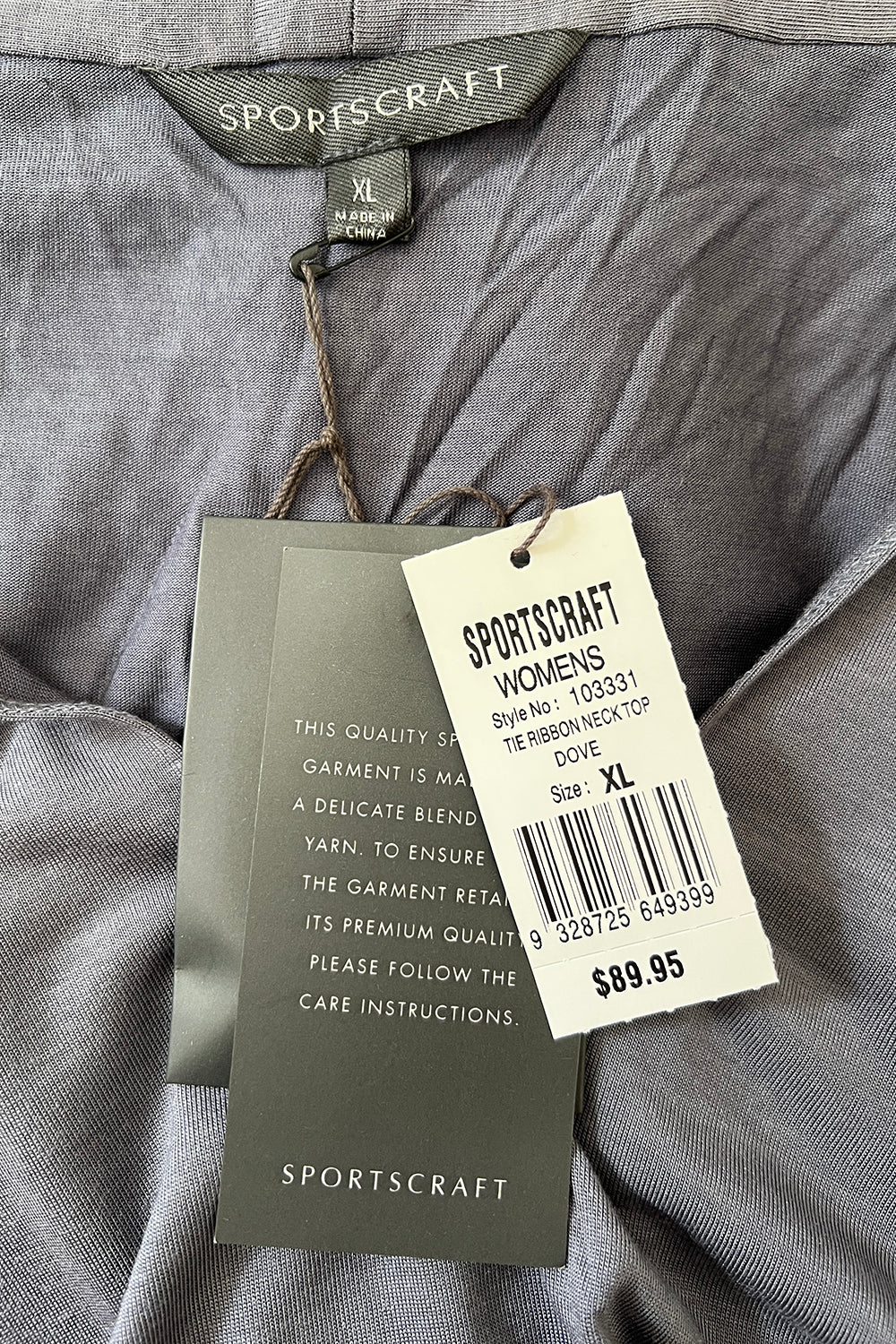 SPORTSCRAFT Grey Top