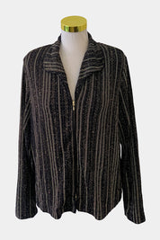 Alfred Dunner Black Jacket