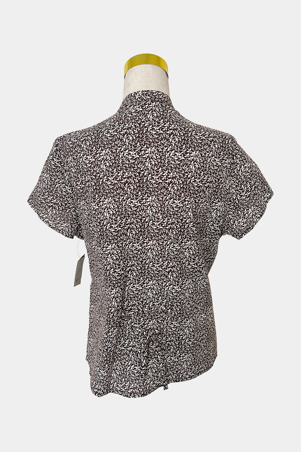 Rodney Clark Brown Print Top