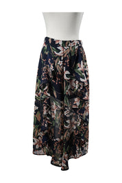 PILGRIM Navy Floral Culottes