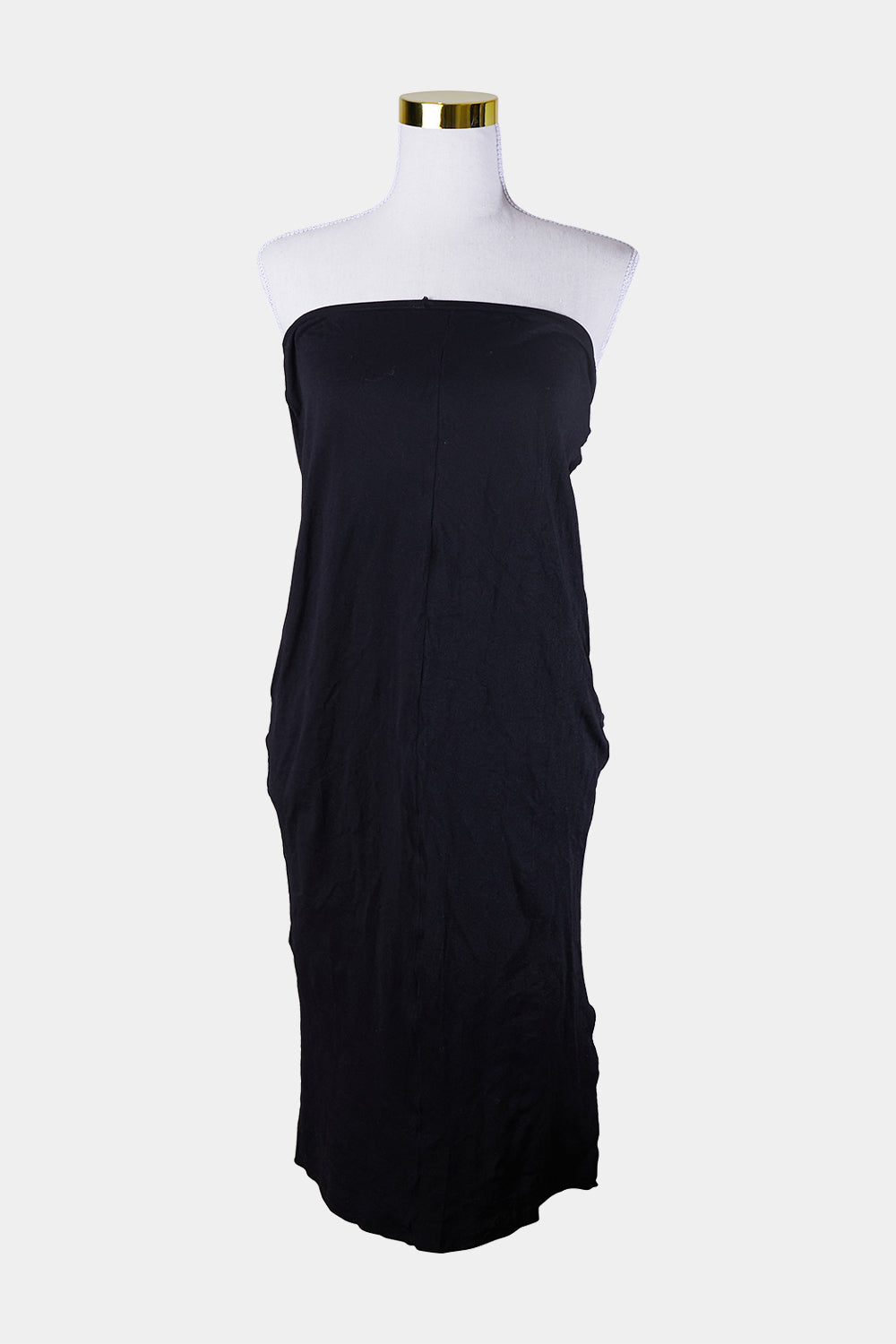 METALICUS Black Stretch Tube Dress