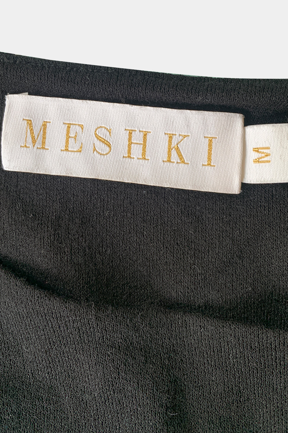 MESHKI Black Dress