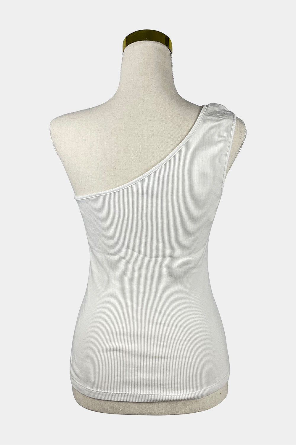 WITCHERY White One Shoulder Tank