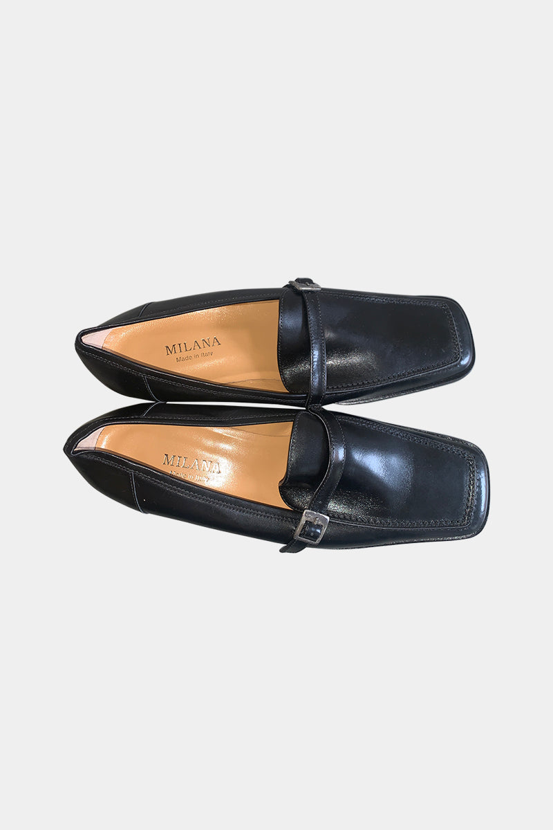 MILANA Black Loafers