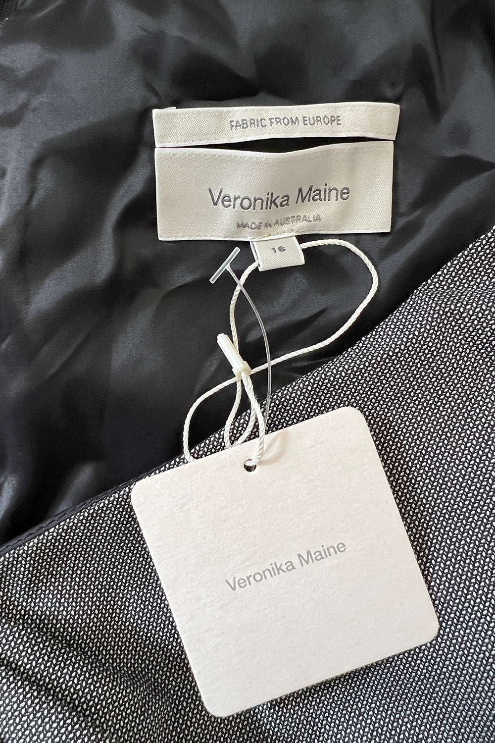 Veronika Maine Grey Dress