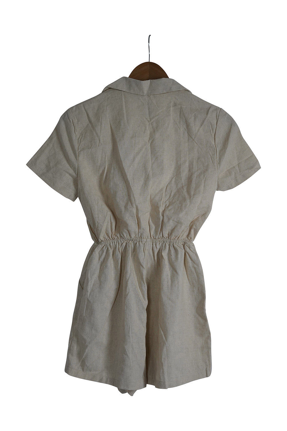 Princess Polly Oat V Neck Collard Jump Suit