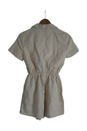 Princess Polly Oat V Neck Collard Jump Suit