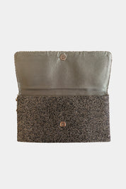 MOYNA Silver Clutch