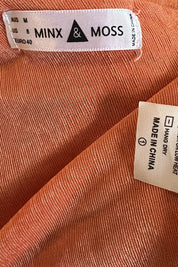 Minx & Moss Orange Top