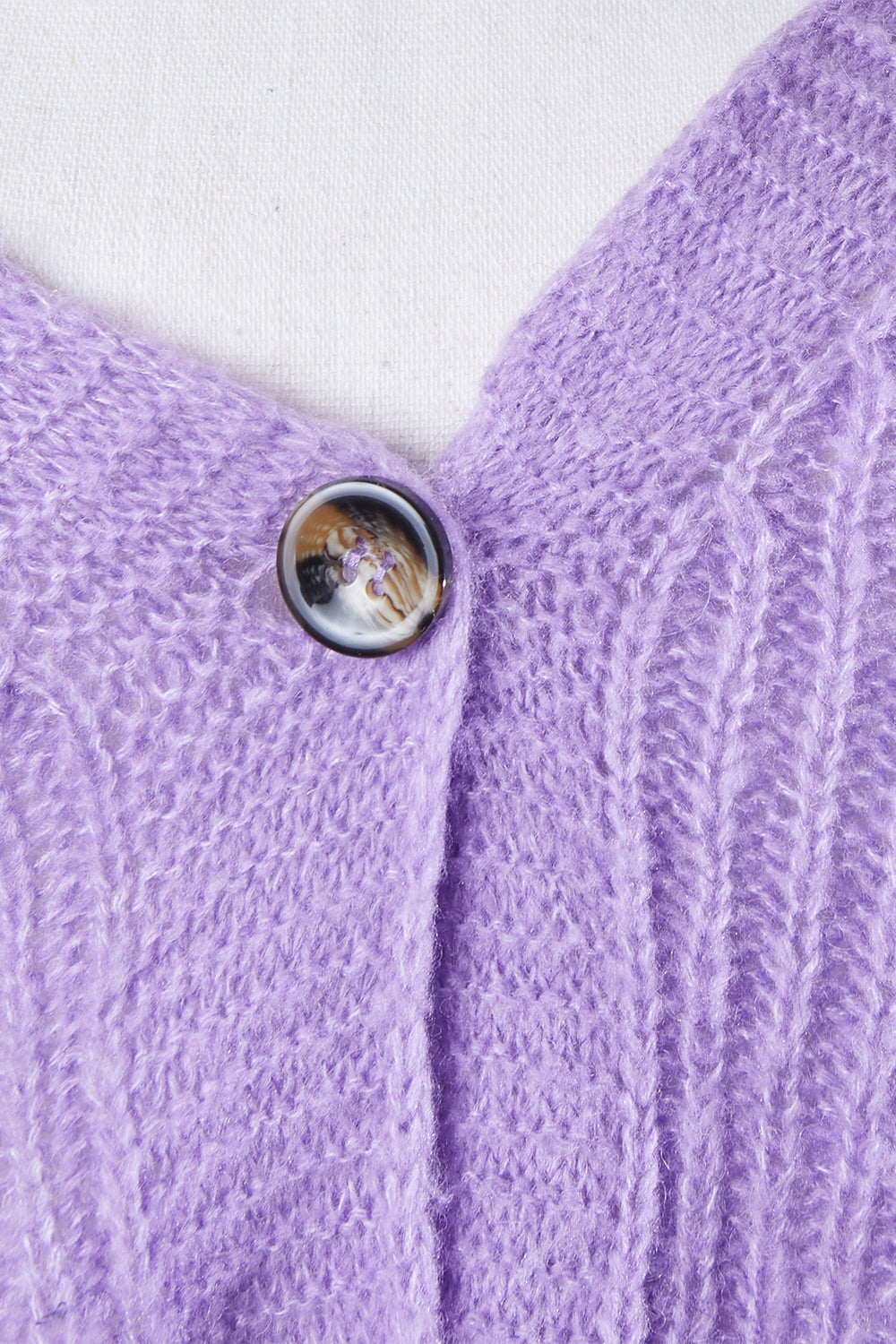 Joie Clair Purple Knit Cardigan