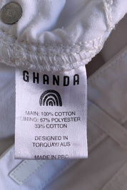 GHANDA White Jeans