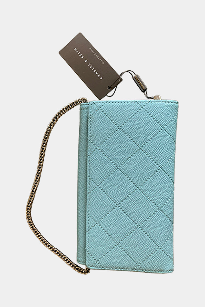 Charles & Keith Blue Purse