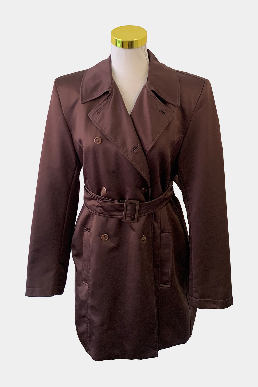 Catherine Moore Brown Trenchcoat