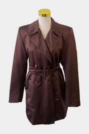 Catherine Moore Brown Trenchcoat