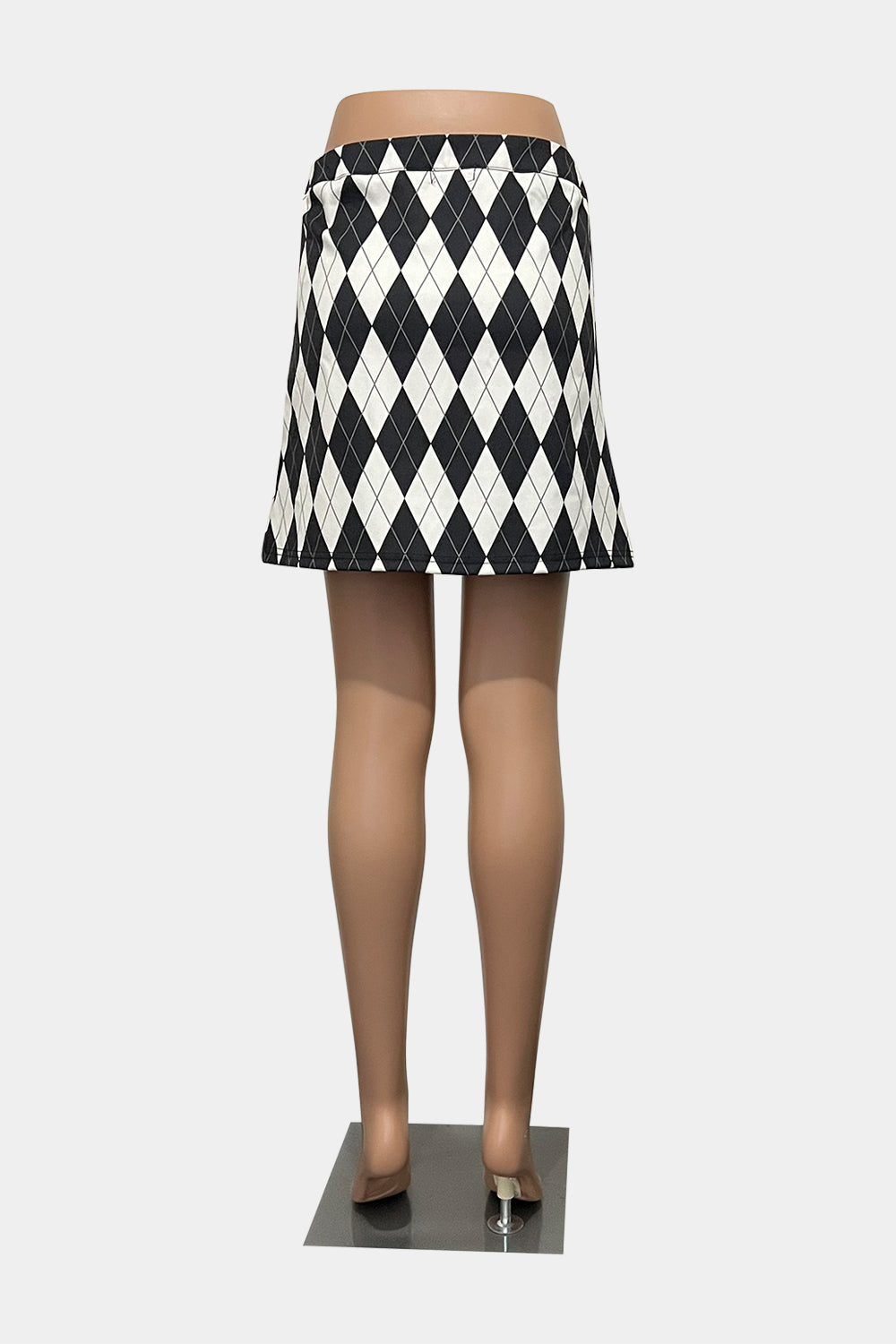 Sugar Thriilz Black & White Mini Skirt