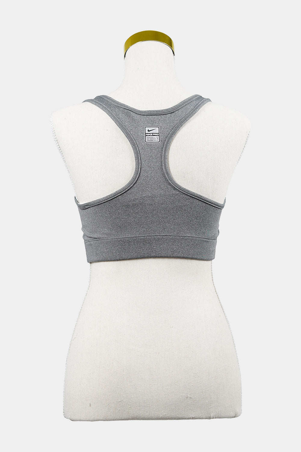 NIKE Grey Pro FitDry Grey Sports Crop