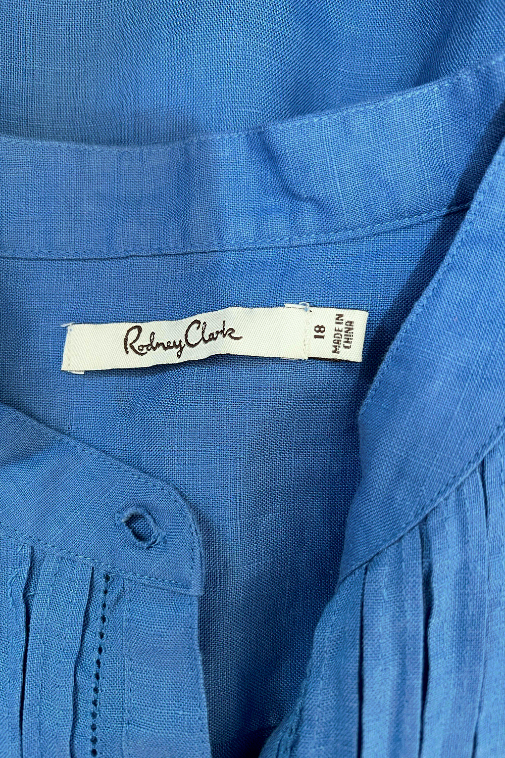 Rodney Clark Blue Top