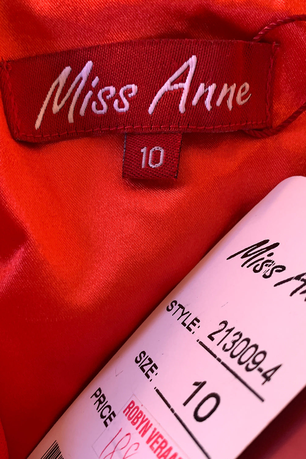Miss Anne Red Dress