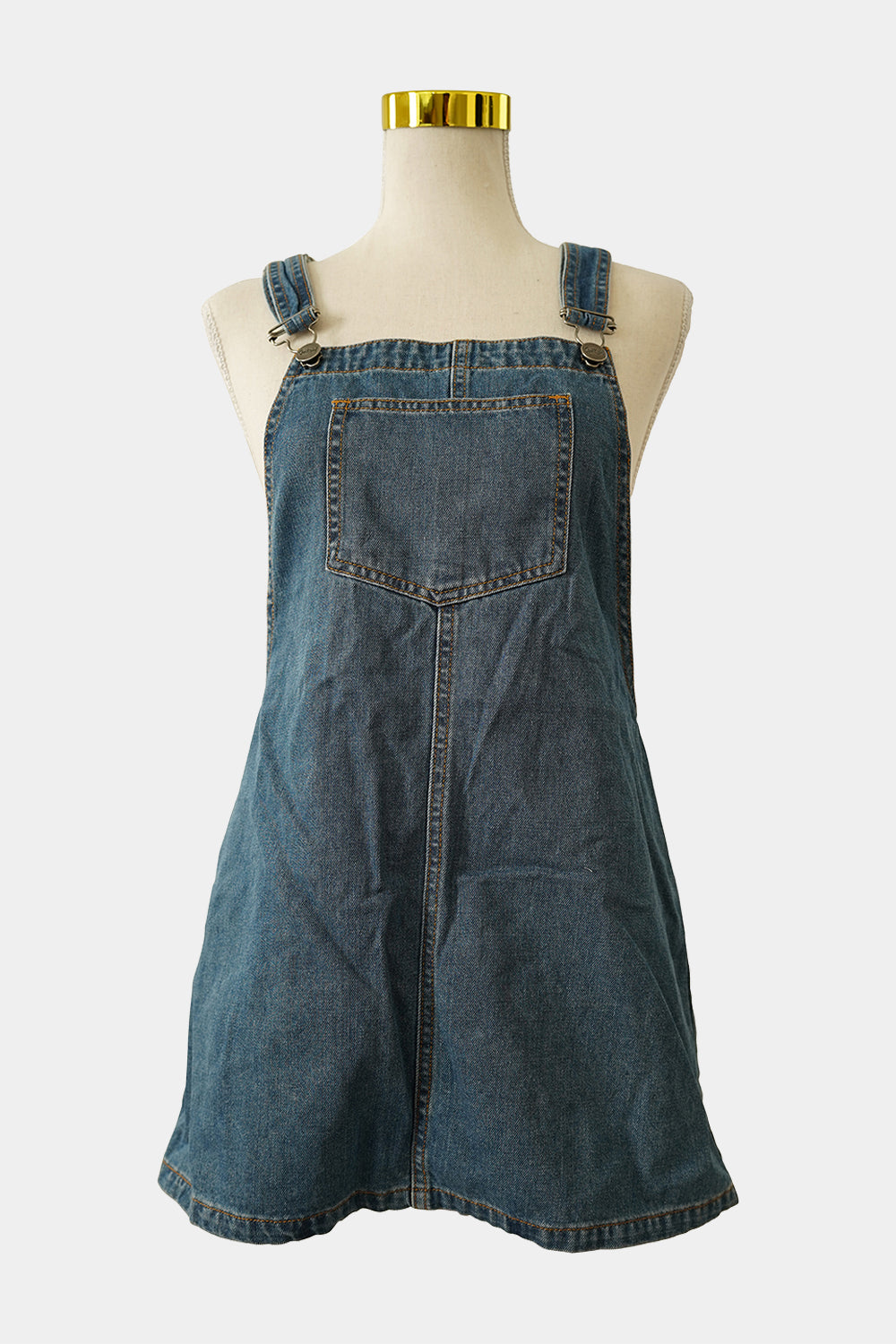 SPORTSGIRL Denim Overall Mini Dress