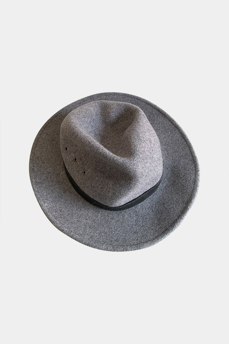Billy Bones Club Grey Fedora Hat