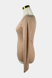 KOOKAI Beige Long Sleeve Top